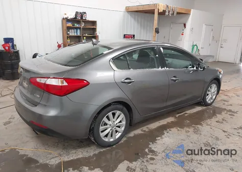 2015 Kia Forte Ex from USA, damaged, VIN KNAFX4A86F5316142